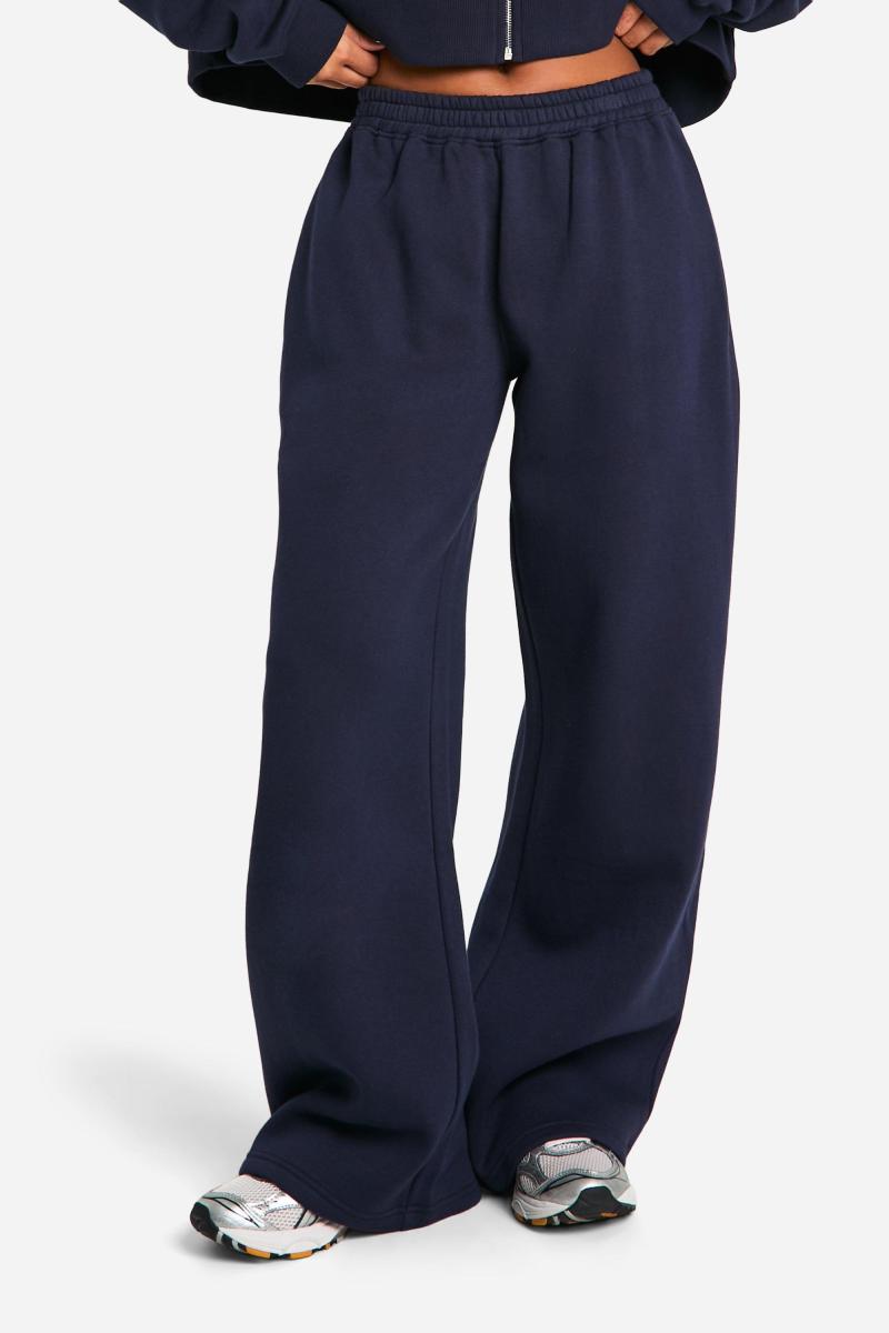 NY Self Fabric Applique Straight Leg Jogger