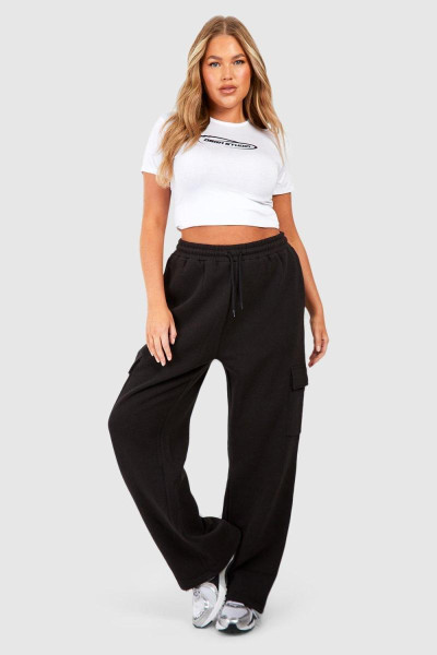 Бігун Black Plus Cargo Straight Leg Jogger