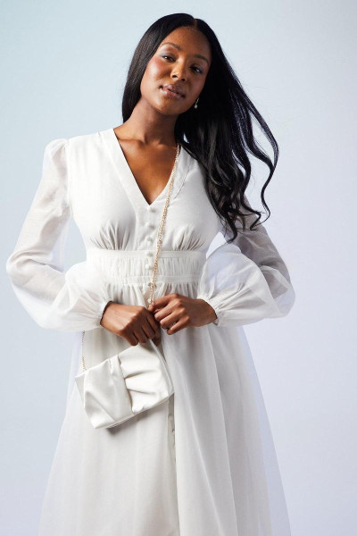 Весільна сумка зчеплення з знімним ремінцем Весільна сумка зчеплення з знімним ремінцем