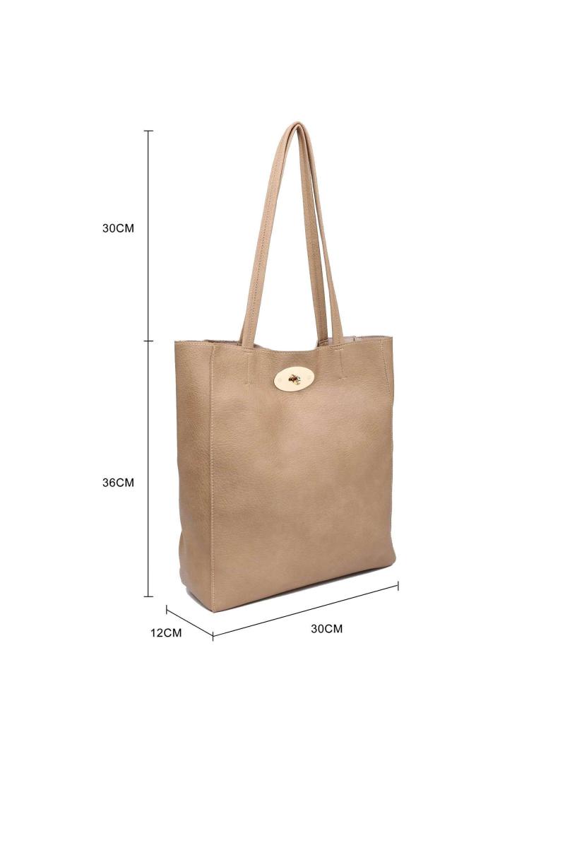 Slouch Tonomy Pu Leather Tote Sound