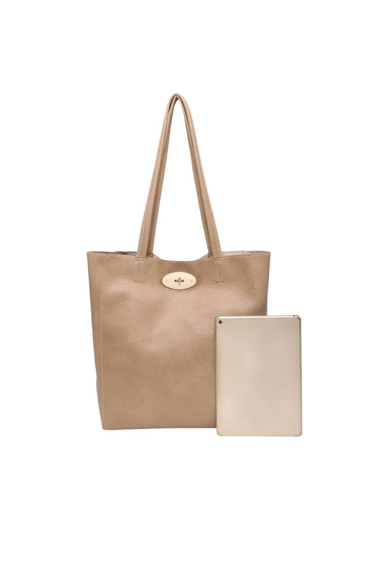 Slouch Tonomy Pu Leather Tote Sound