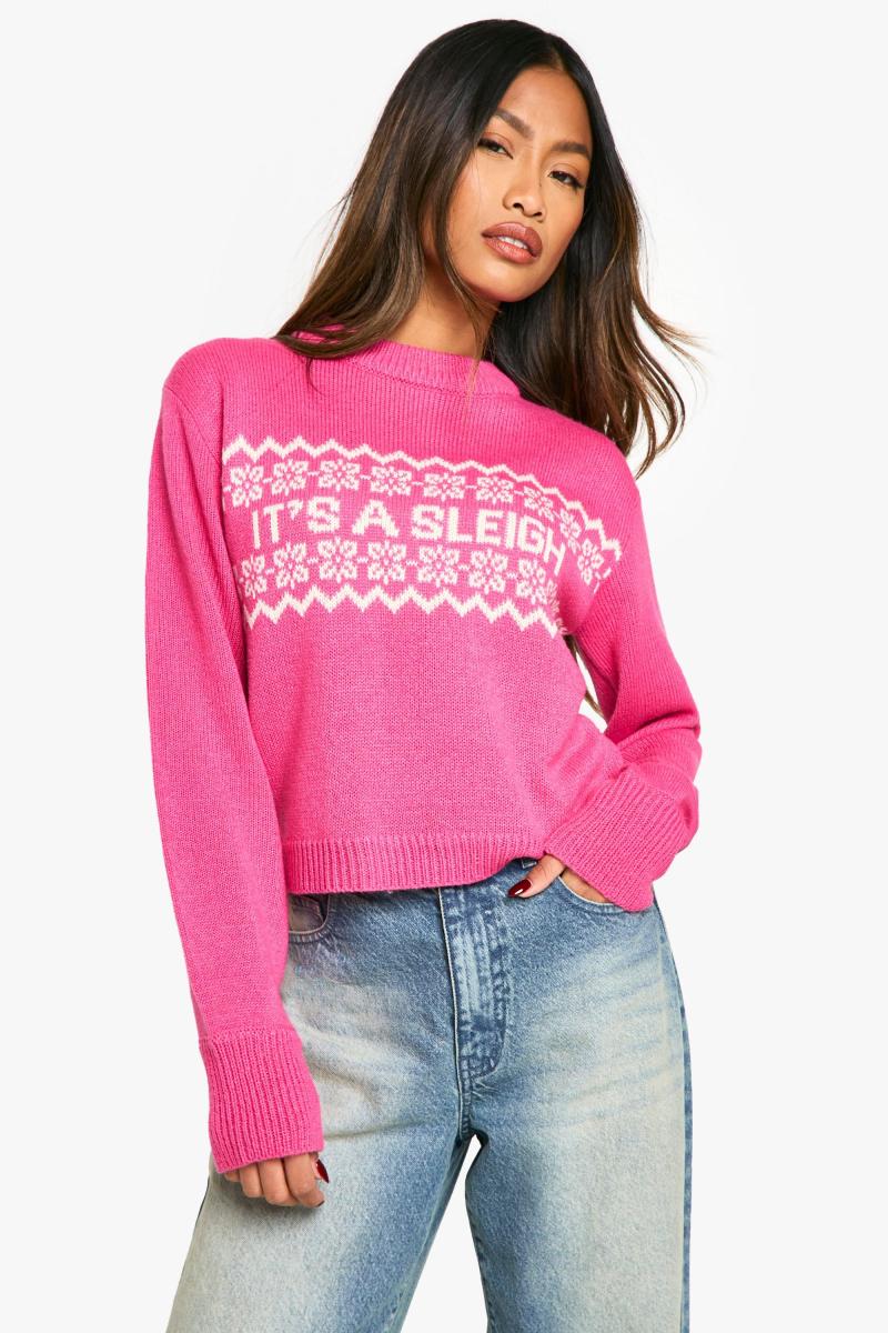 Це різдвяний джемпер на санях