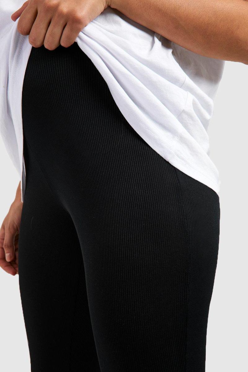 Легінси для вагітних в рубчик