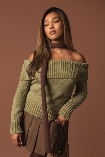 Плюс трикотажний топ з бардо Плюс трикотажний топ з бардо