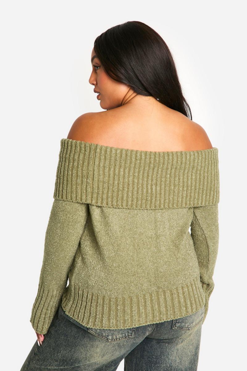 Плюс трикотажний топ з бардо