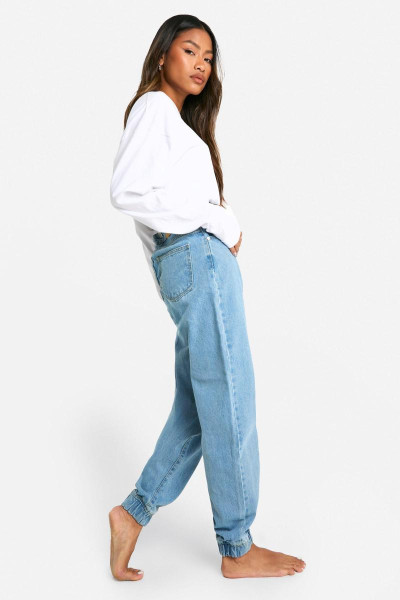 Основні джинси-бойфренди з високою талією