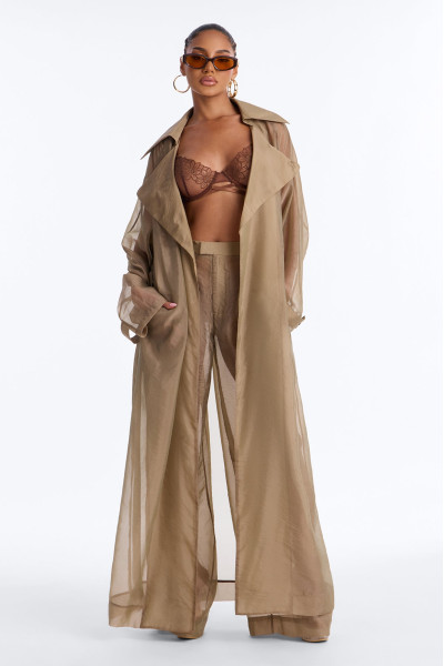 Тренчкот з органзи