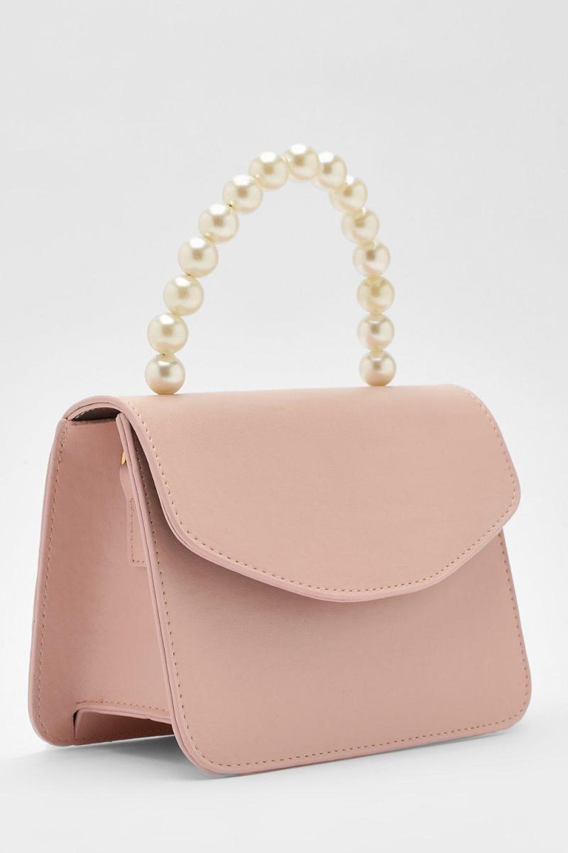 Сумка з перламутровою ручкою