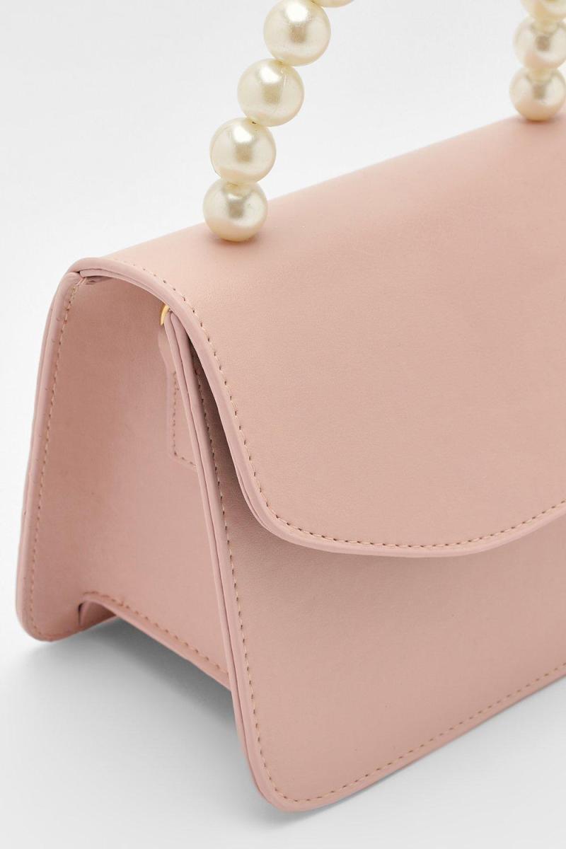 Сумка з перламутровою ручкою