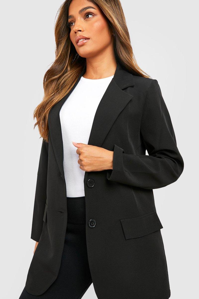 Базовий плетений однобортний піджак