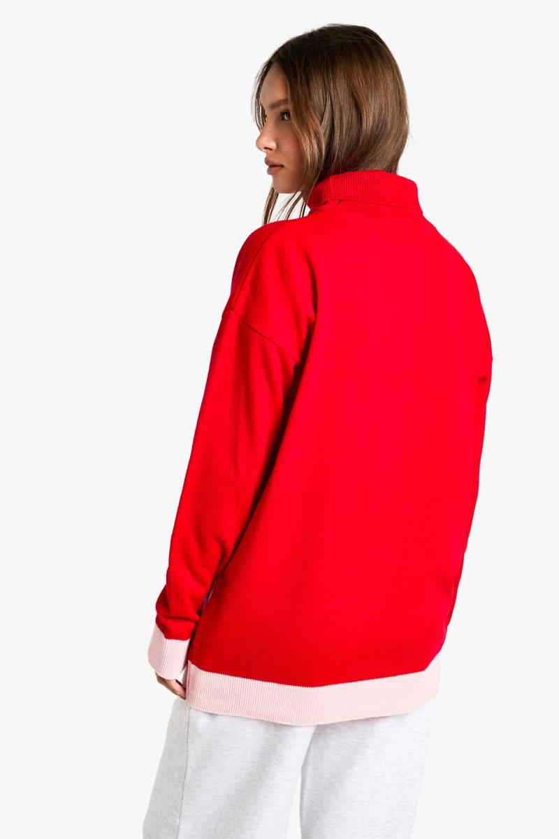 Різдвяний джемпер Candy Cane Roll Neck