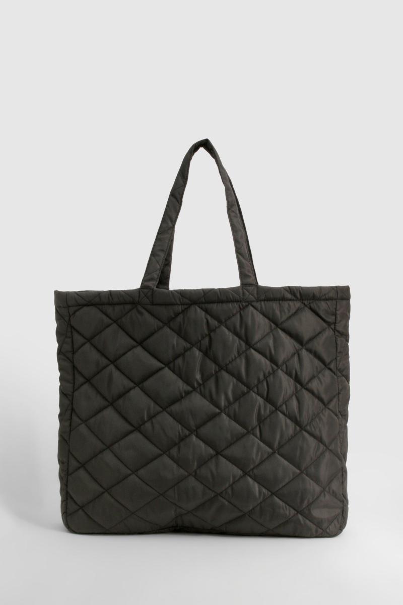 Велика стьобана нейлонова сумка