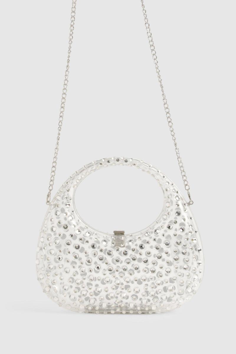 Прозора акрилова сумка Diamante