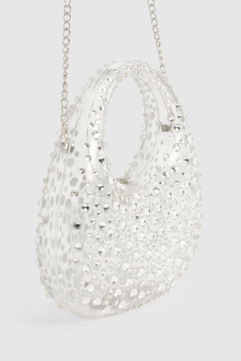 Прозора акрилова сумка Diamante