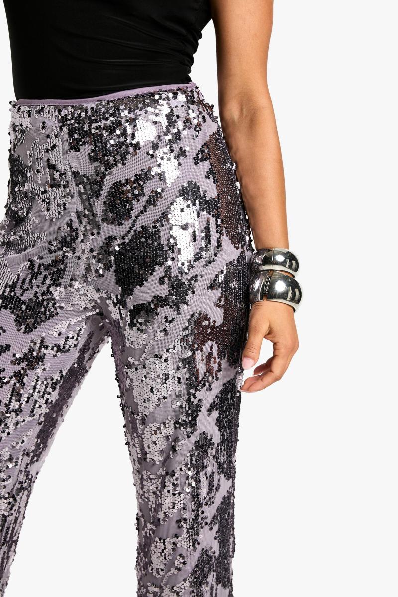 Маленький дамаський кльош з блискітками