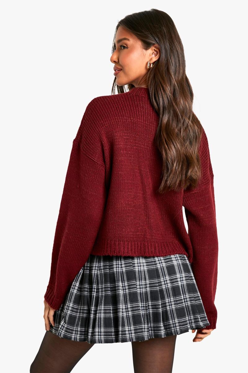 Міні-спідниця зі складками в клітинку