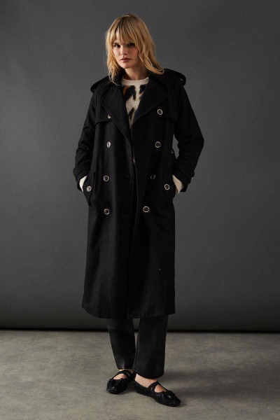 Вовняна суміш з підкладеним траншеєю Вовняна суміш з підкладеним траншеєю