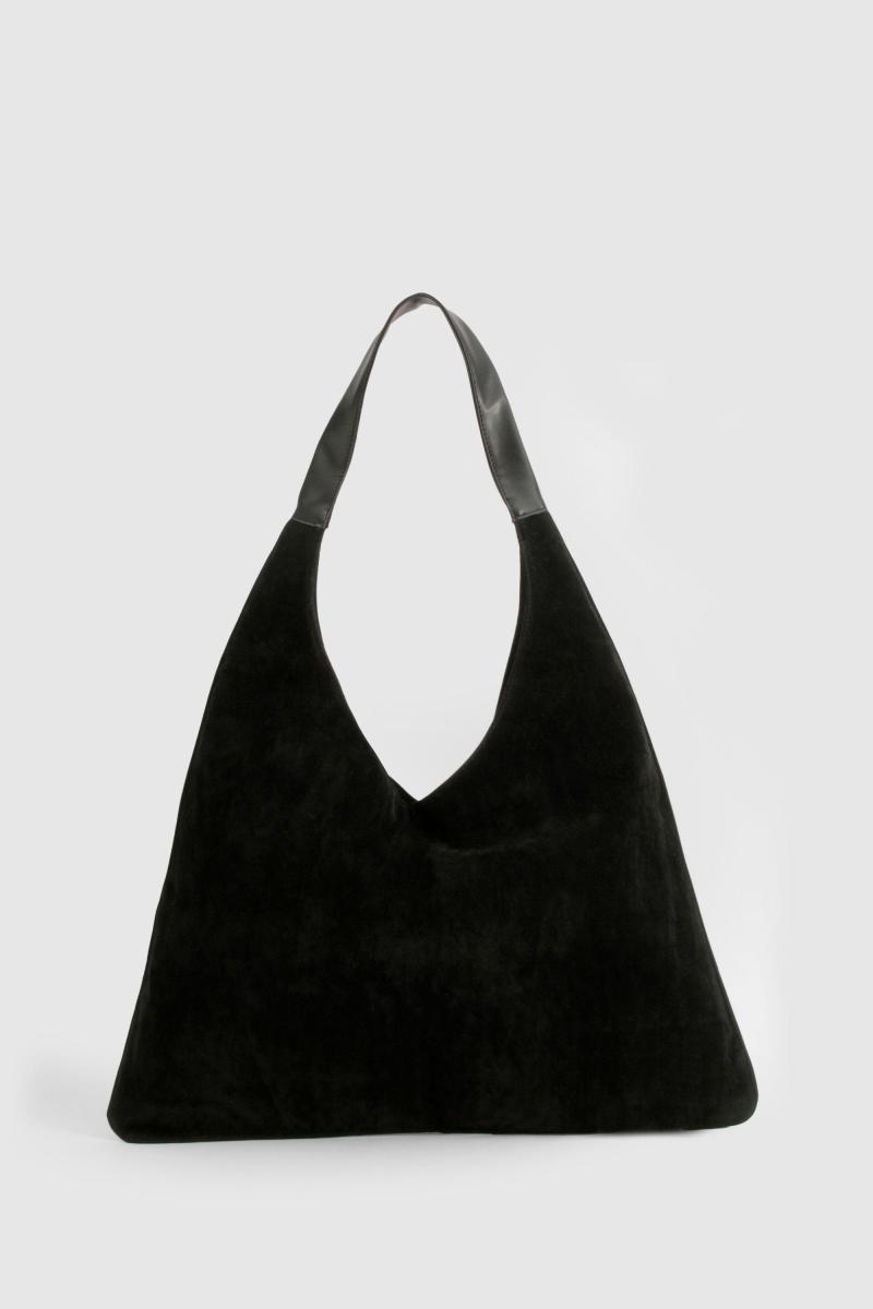 Велика сумка зі штучної замші
