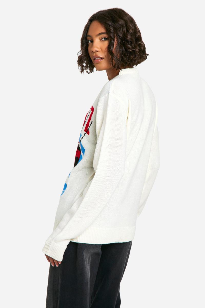 Високий лижний трикотажний джемпер St Moritz