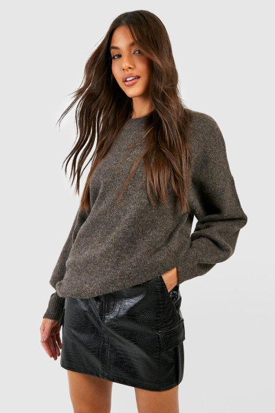 Міні -спідниця Croc Faux Leather Mini Міні -спідниця Croc Faux Leather Mini