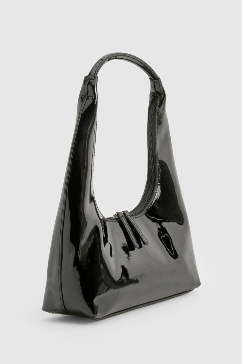 Вінілова вигнута сумка через плече