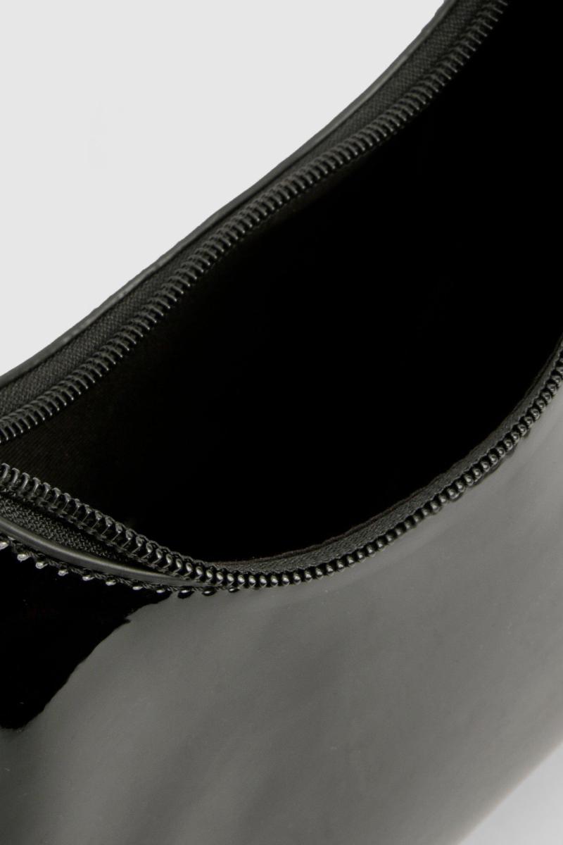 Вінілова вигнута сумка через плече