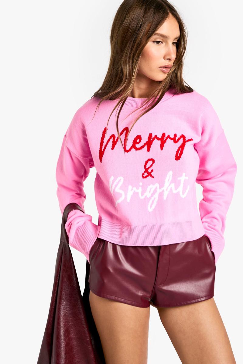 Веселий і яскравий різдвяний джемпер