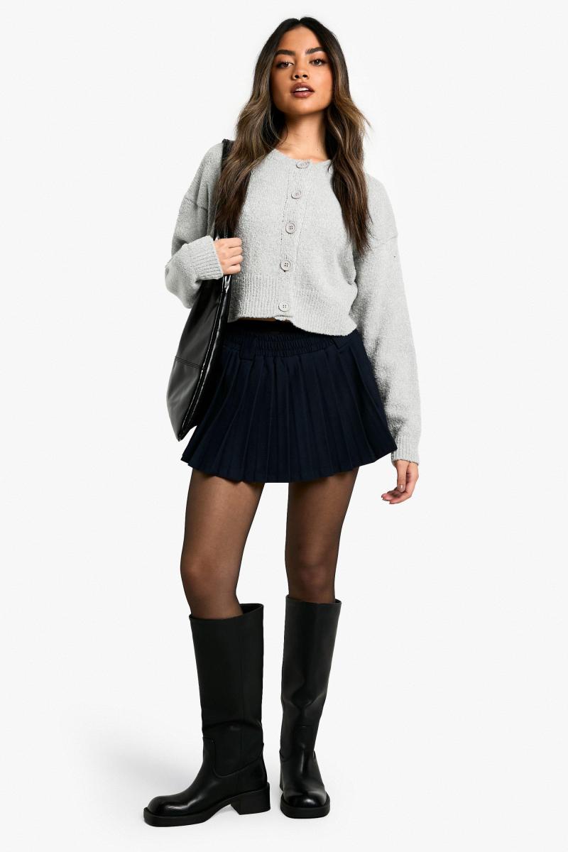 М'який в'язаний кардиган бомбер