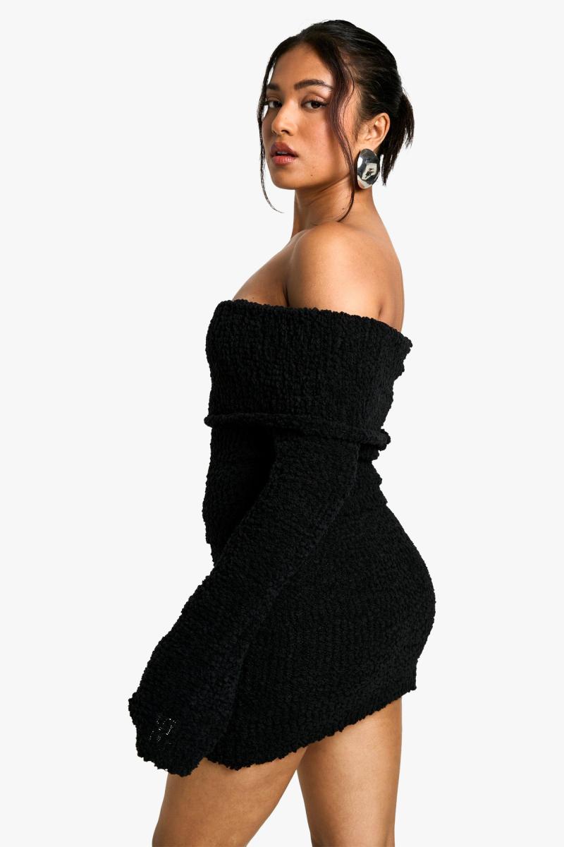 Укорочений джемпер Petite Boucle Bardot