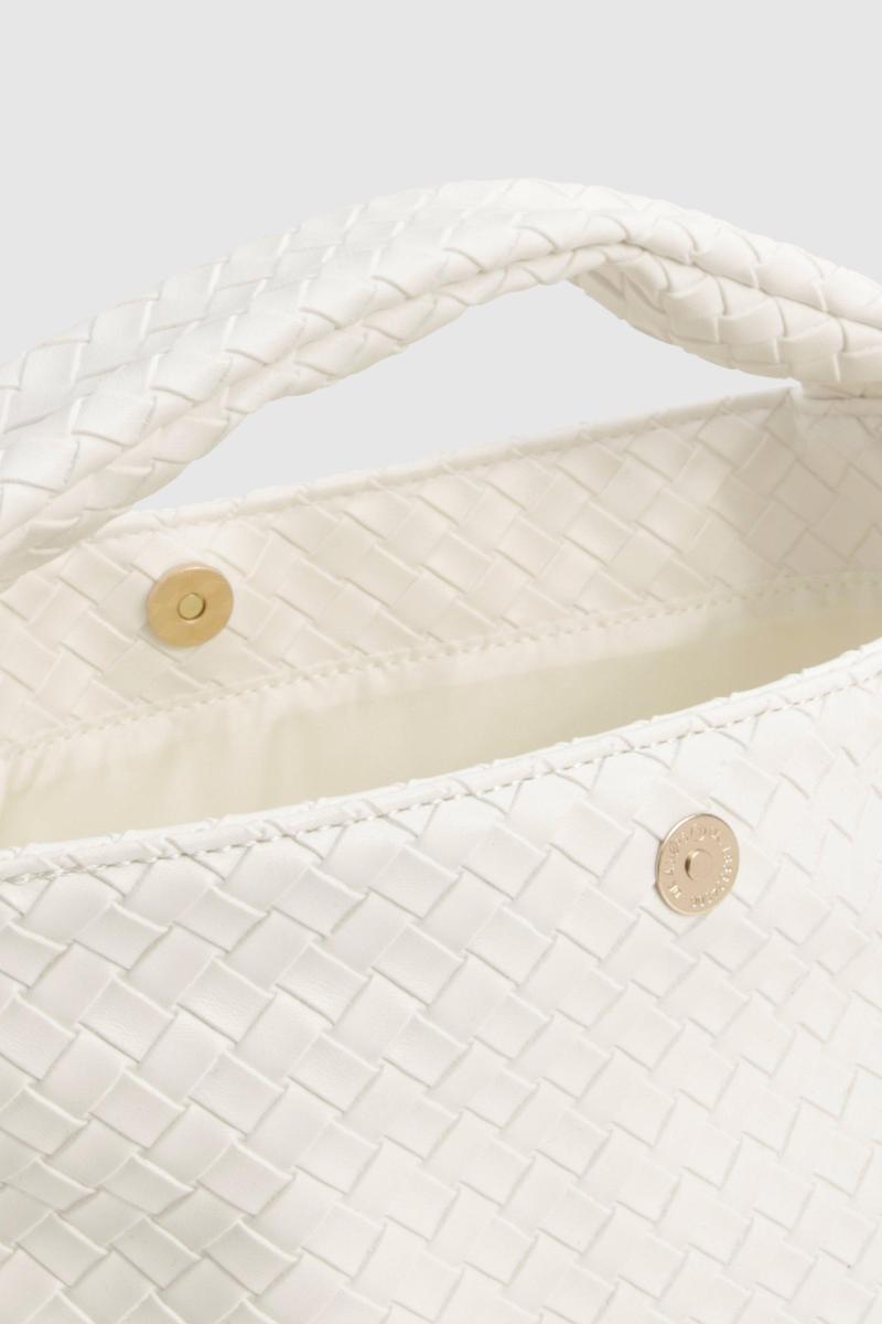 Плетена шкіряна сумка