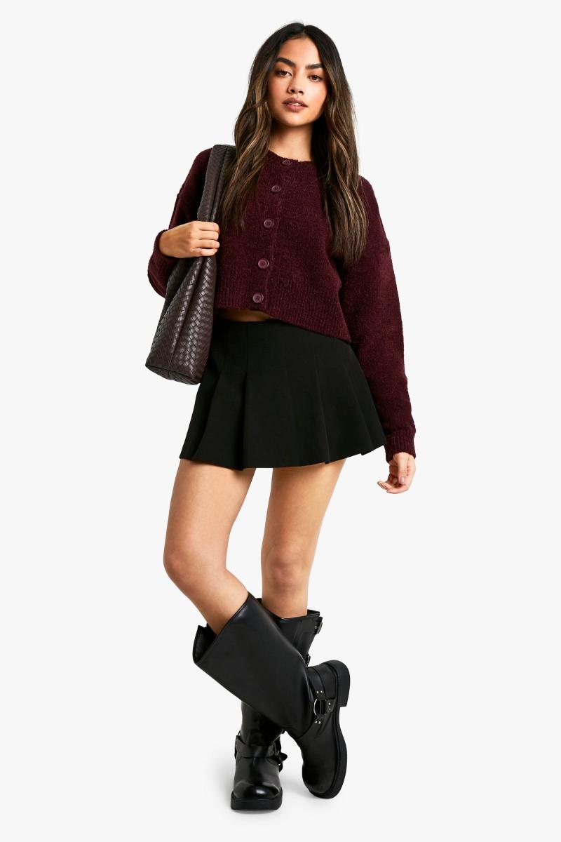 М'який в'язаний кардиган бомбер