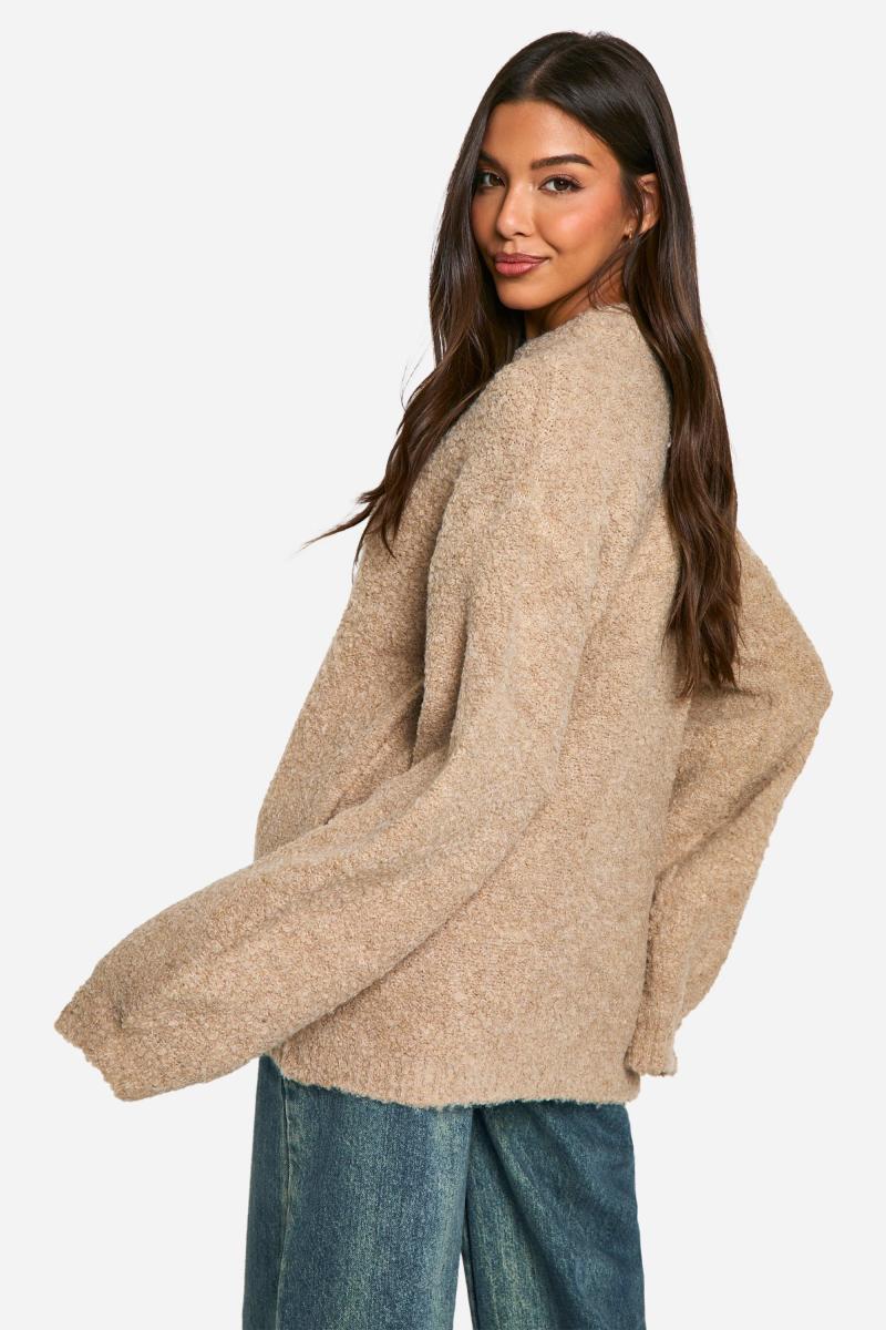 В'язаний оверсайз-бомбер Borg