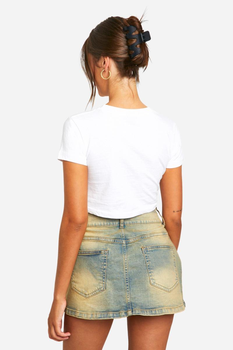 Джинсова міні-спідниця Sand Wash