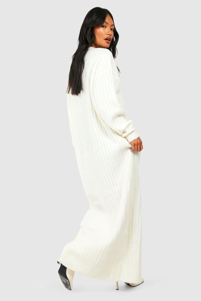 М'який широкий кардиган в рубчик