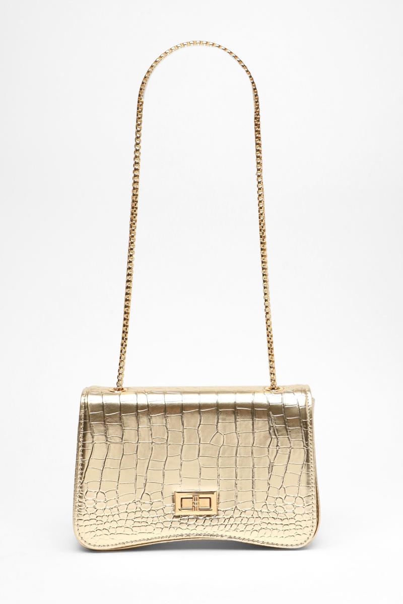 Крокодил -друк хрест -мішок