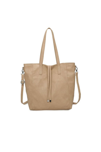 Сумка через плече зі штучної шкіри на шнурках 2IN1 із сумочкою Сумка через плече зі штучної шкіри на шнурках 2IN1 із сумочкою