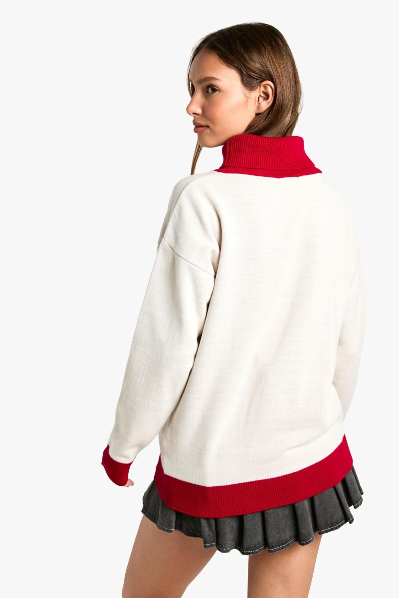 Різдвяний джемпер Jolly Season Roll Neck