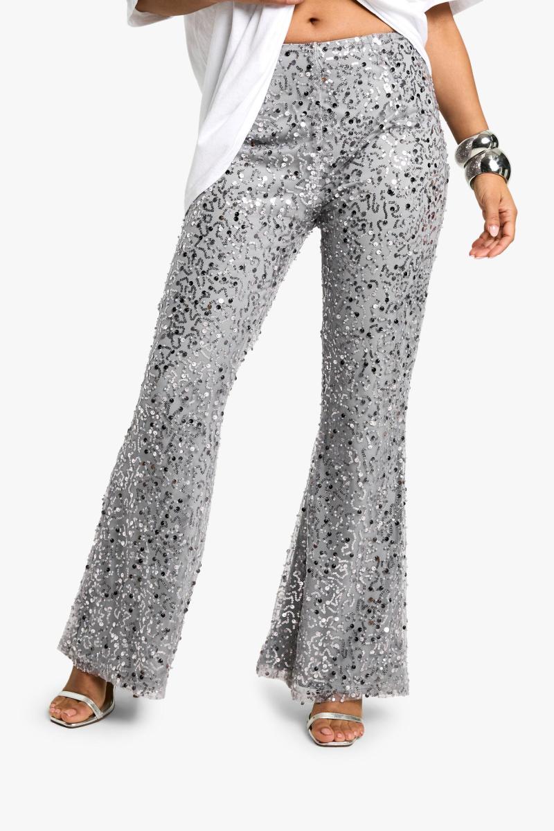 Дрібний кльош з бісеру з паєтками