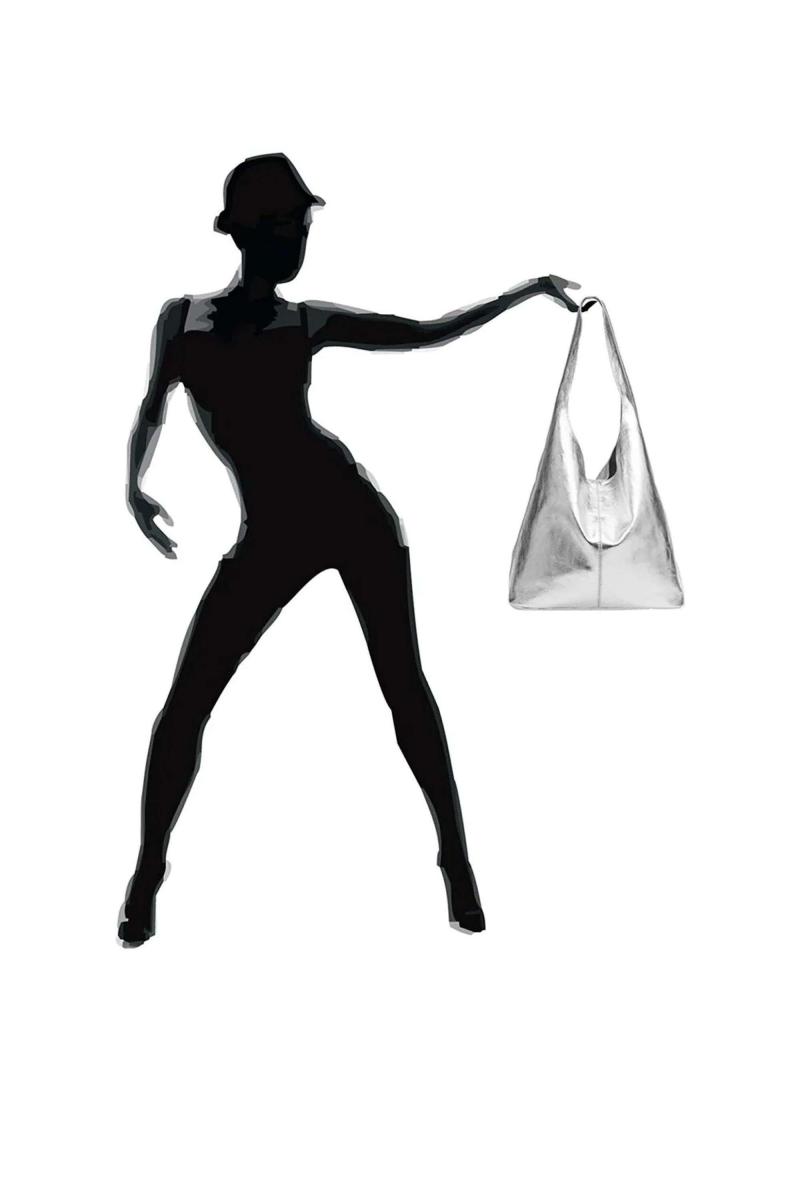 Простора сумочка з натуральної італійської замші