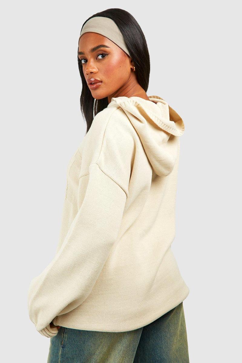 Велика толстовка зі зворотним швом Dsgn