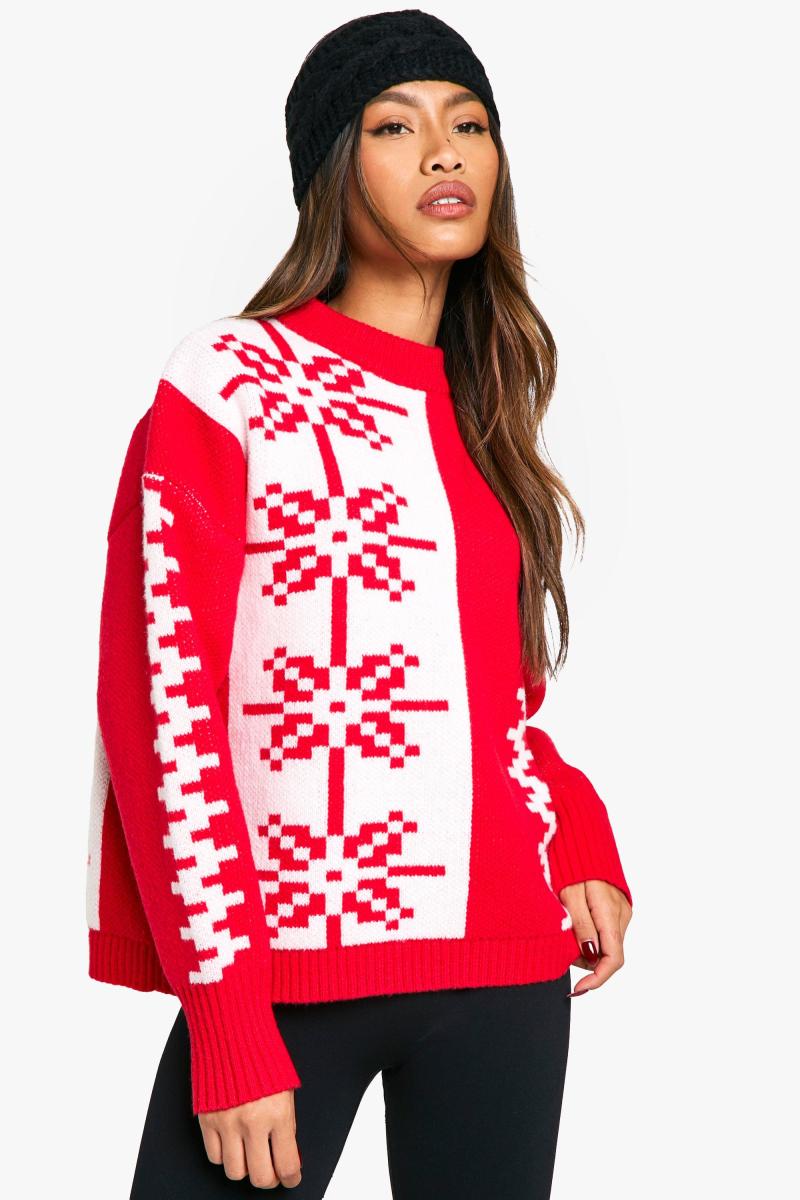 В'язаний різдвяний джемпер преміум-класу Fairisle