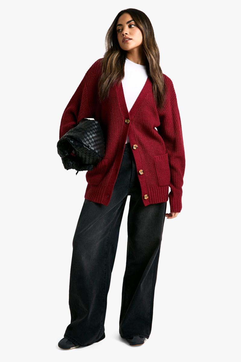 Оверсайз-бойфренд з м’якого в’язання