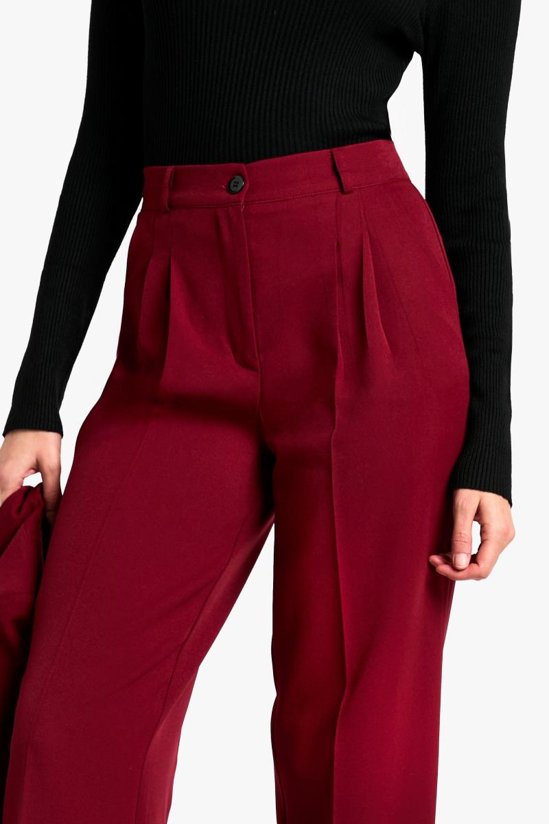 Плетені плісировані штани