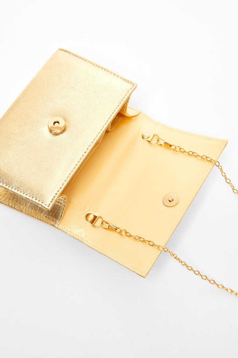 Золота фольга Верхня сумка ручки