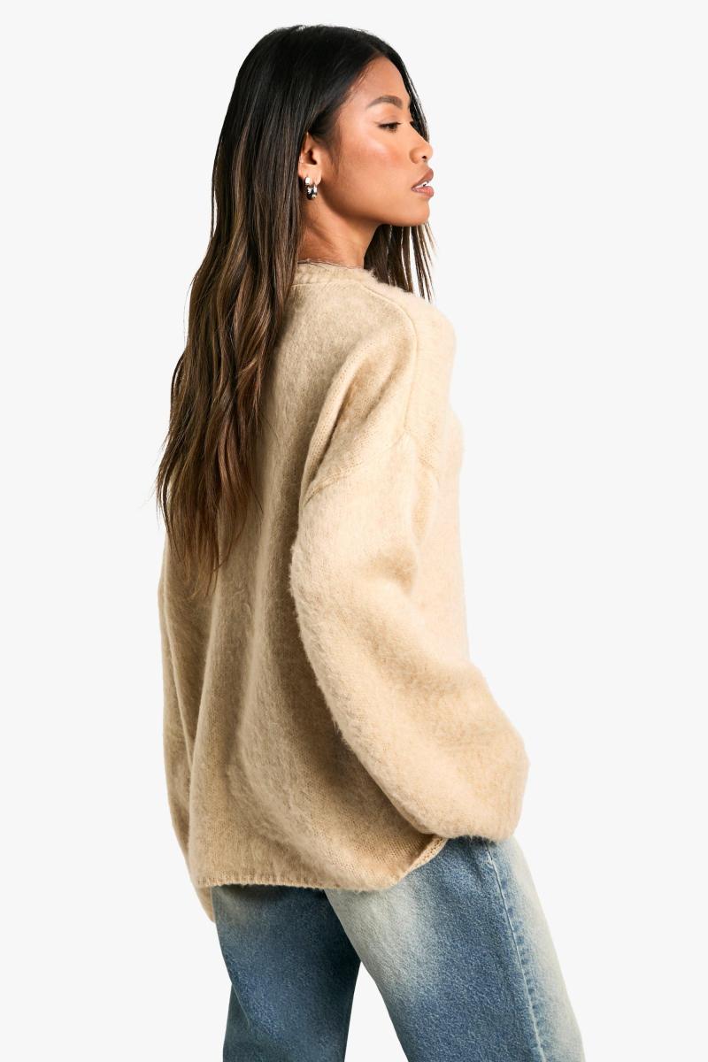 Суперм'який джемпер з круглим вирізом