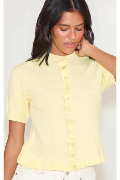 Жовта в’язана деталіза Жовта в’язана деталіза