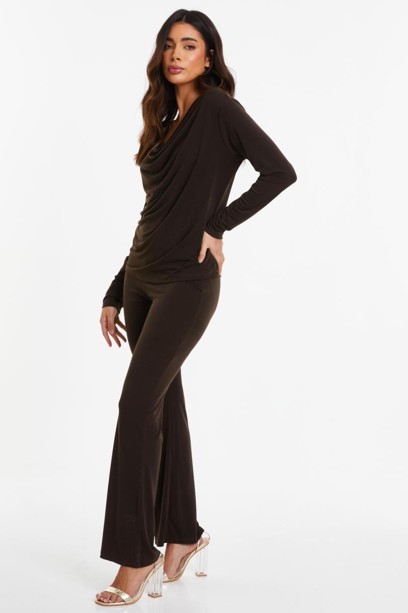 Штани з широкими ногами