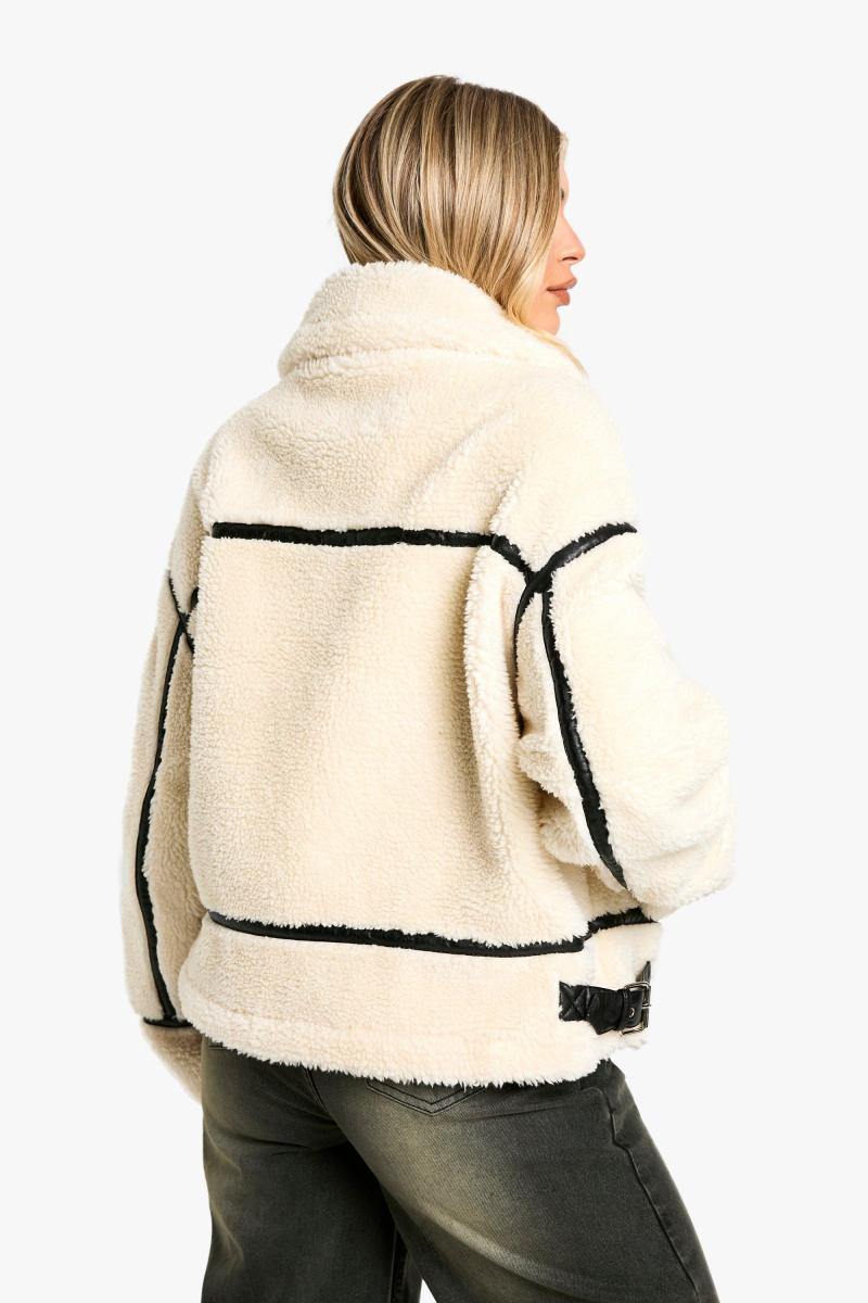 Оверсайз куртка-авіатор Borg