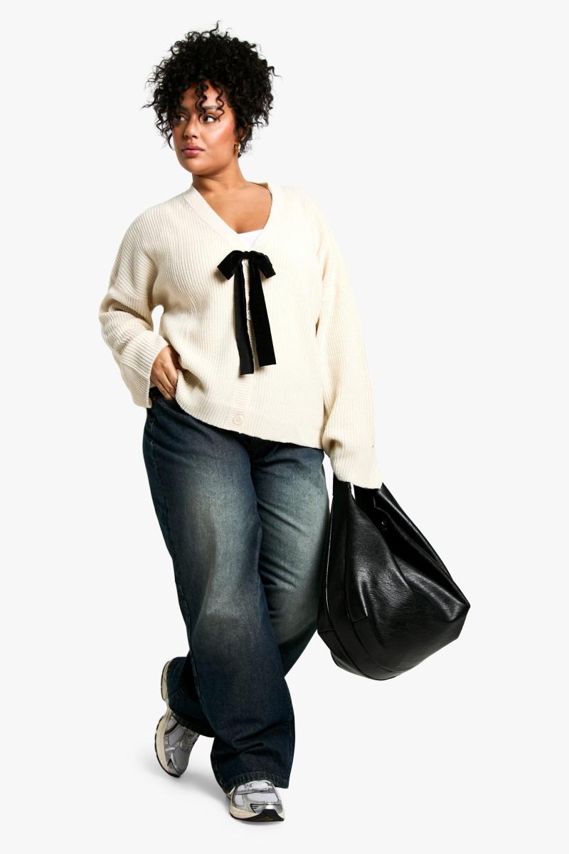 Кардиган із бантом