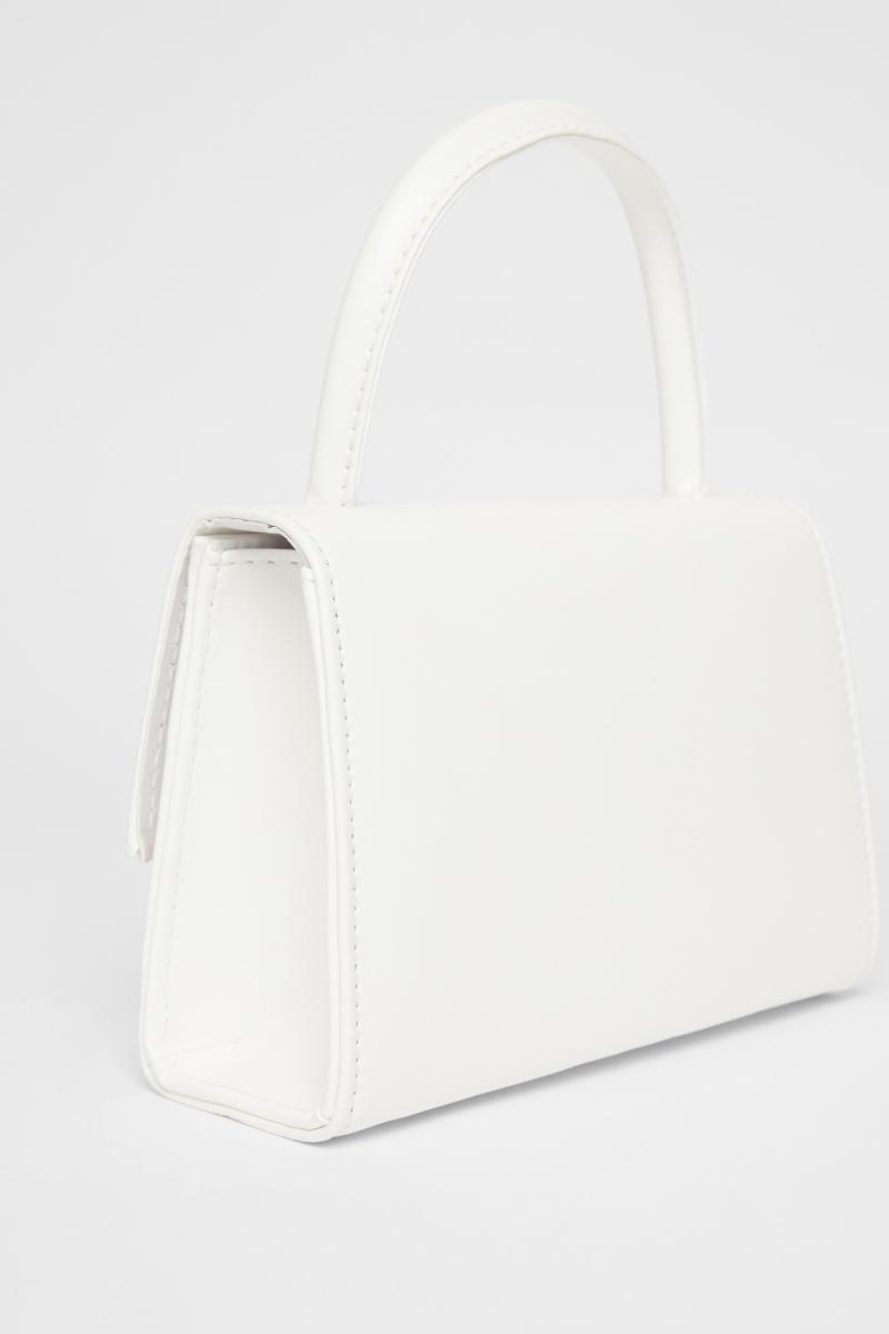 Сумка з деталей білого серця